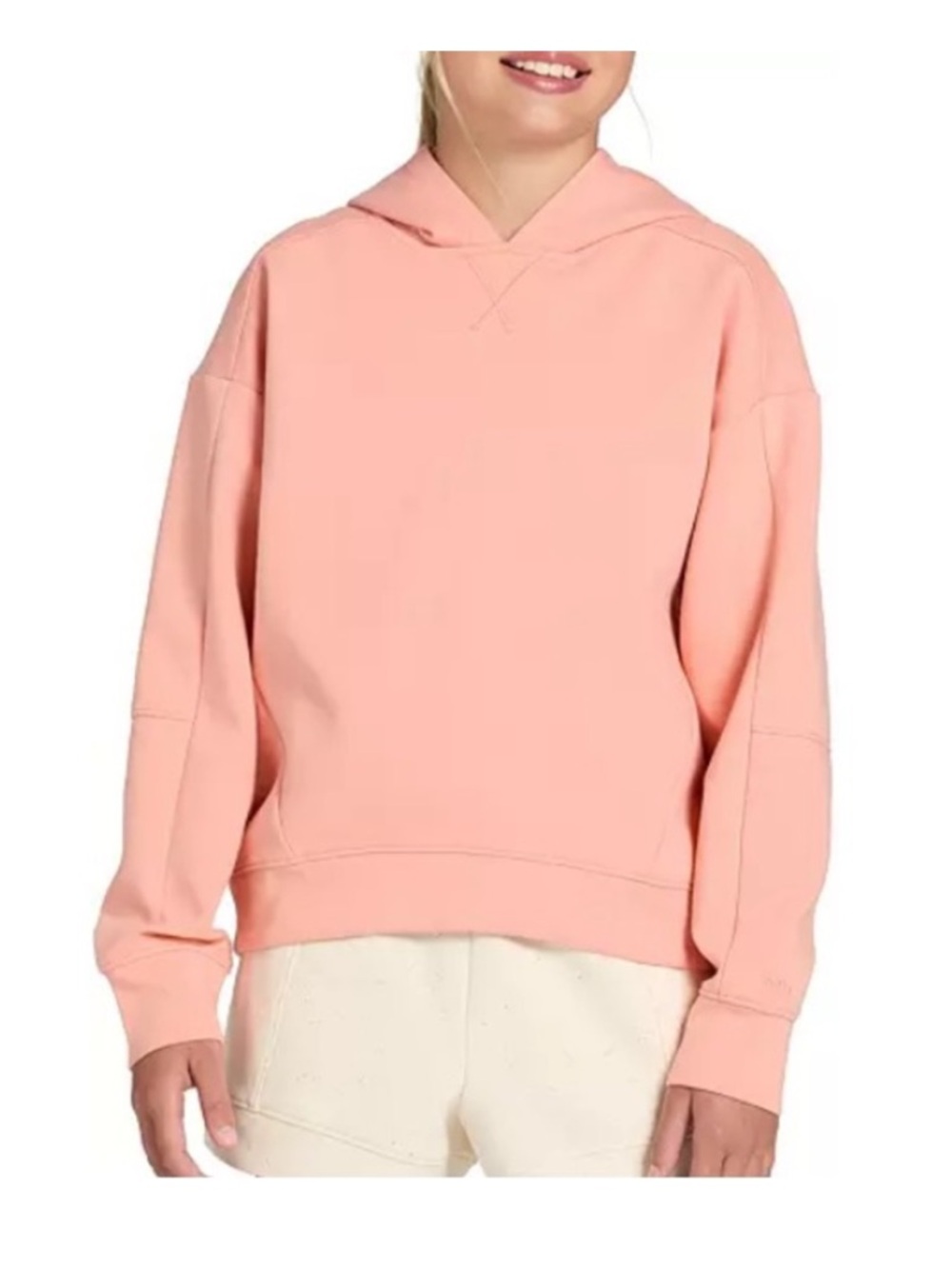 DSG NWT Girls Peach Hooded Sweatshirt